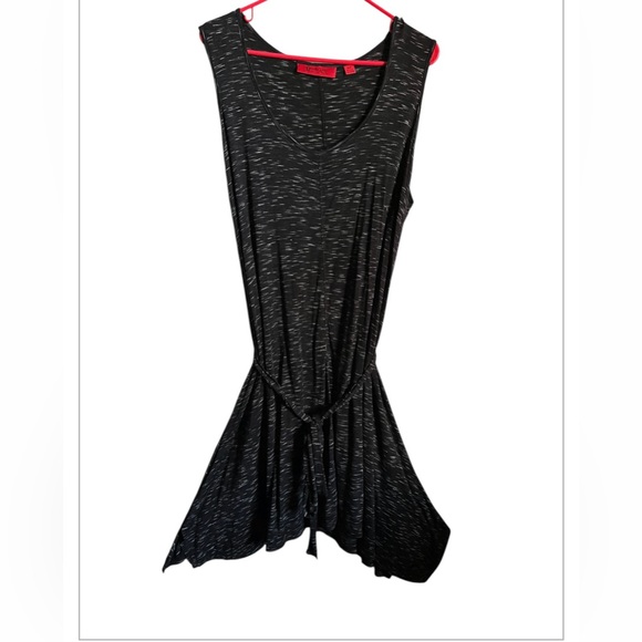 BELLE GRAY BY LISA RINNA DRESS WITH SASH BELT - Picture 5 of 12